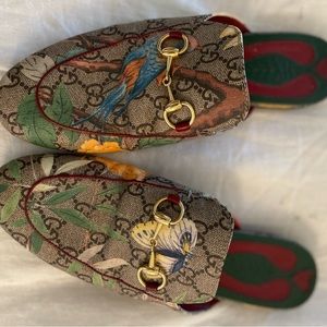 Gucci Princetown Loafers - Good Condition - Rare Pattern - AUTHENTIC